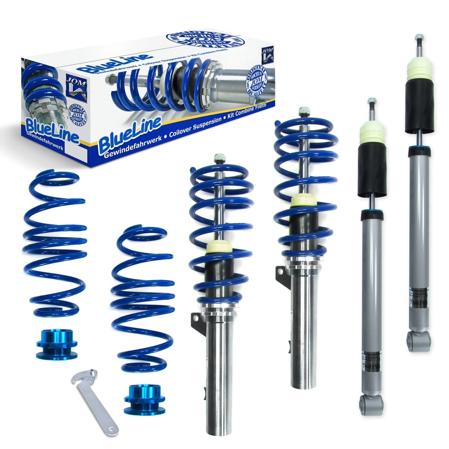 VW MK VII 7 Golf Yrs 14-18 JOM Blueline Coilovers Kit Seat Skoda Audi