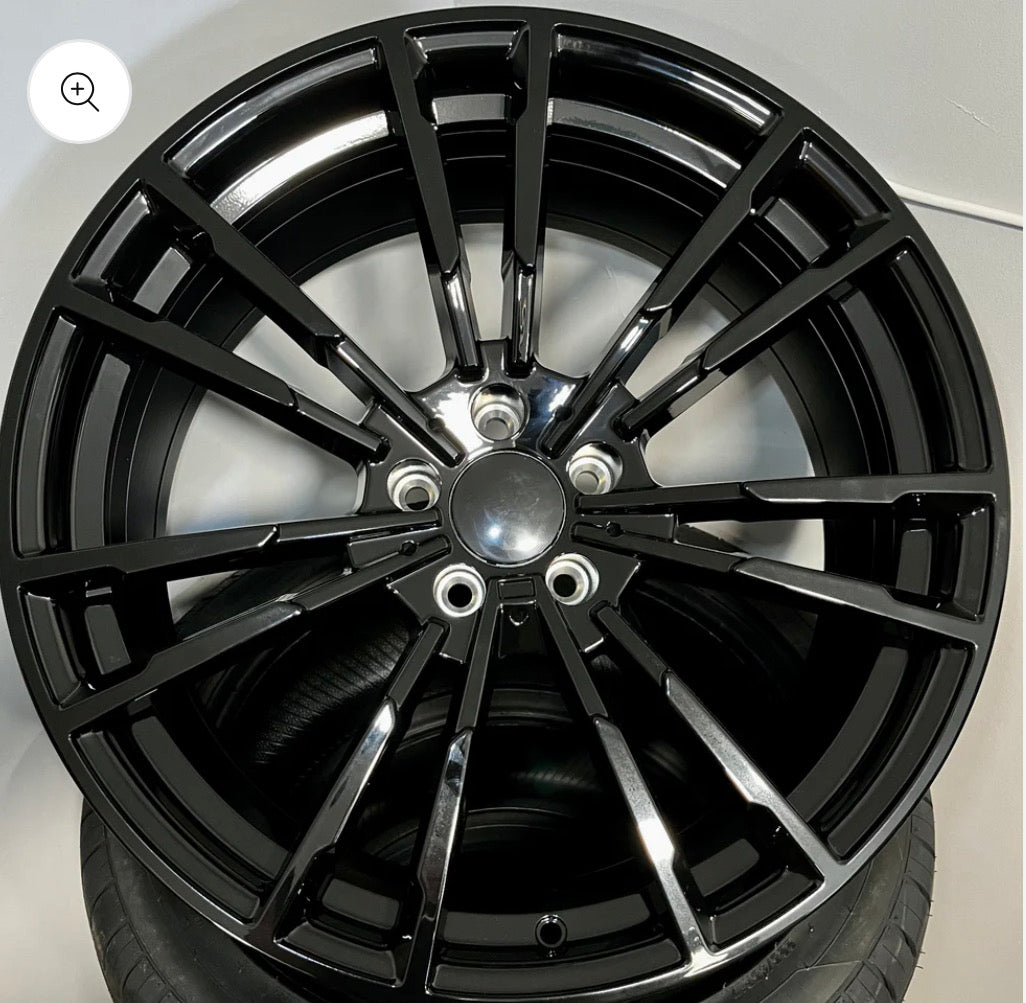 BMW 543 20X8.5X9.5 5X112 BLACK