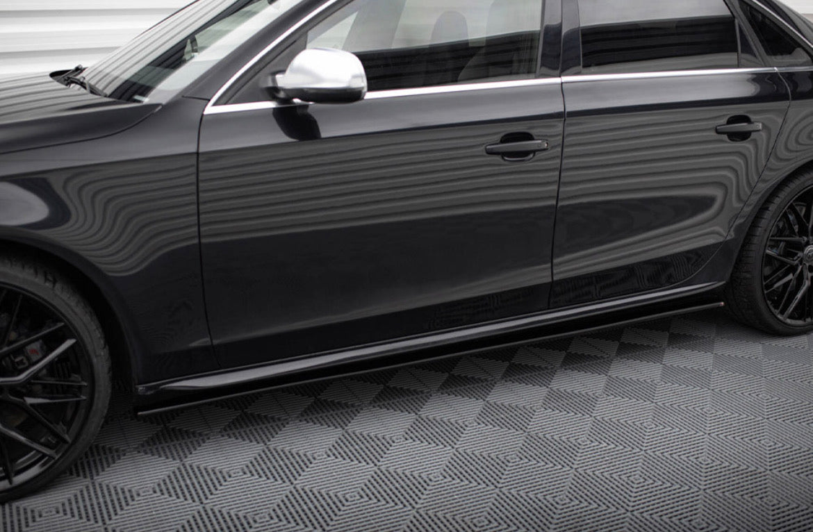 Side Skirts Diffusers V.1 Audi S4 / A4 / A4 S-Line B8 / B8 FL