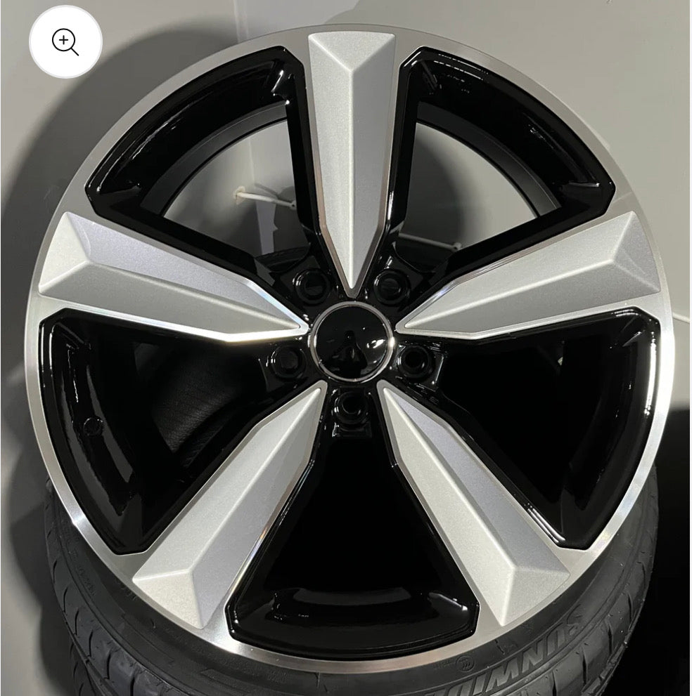 AUDI 539 18X8.0 5X112 BLACK M/F