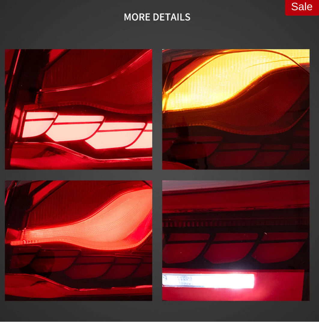 BMW 4 Series F32 F33 F36 / M4 F82 F83 (2014-2020)Vland LED Tail Lights With GTS Style