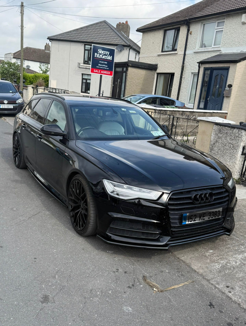 A6 C7/C7.5 FRONT SPLITTER