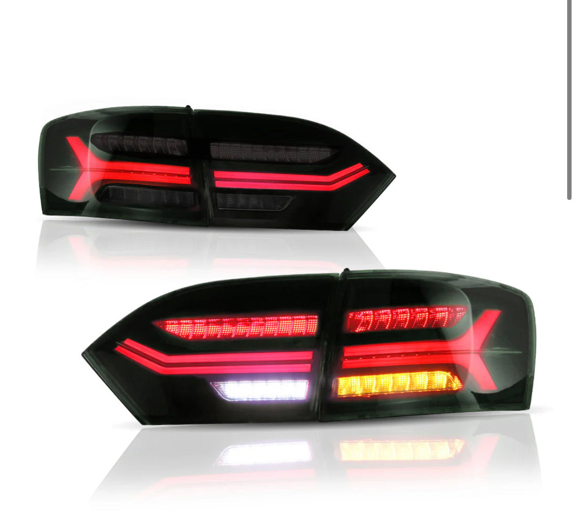 VW Jetta MK6 Vland LED Aftermarket Tail Lights With Sequential Turn Signal