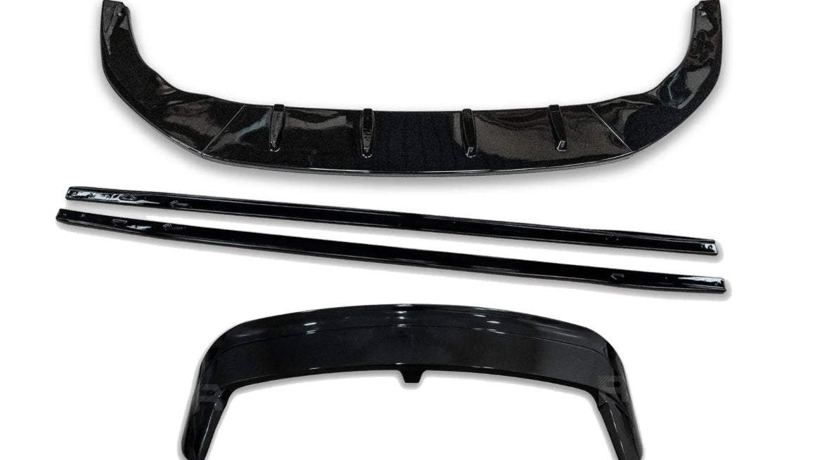 VOLKSWAGEN GOLF MK8 2020+ GLOSS BLACK KIT - FOR GTI GTD R & R LINE MODELS