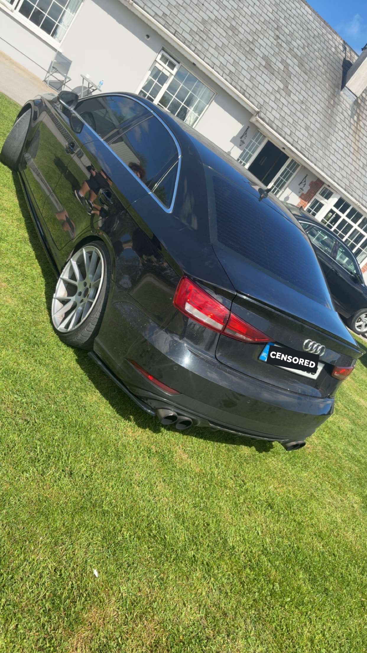 A3 SEDAN FRONT & SIDE EXTENSIONS