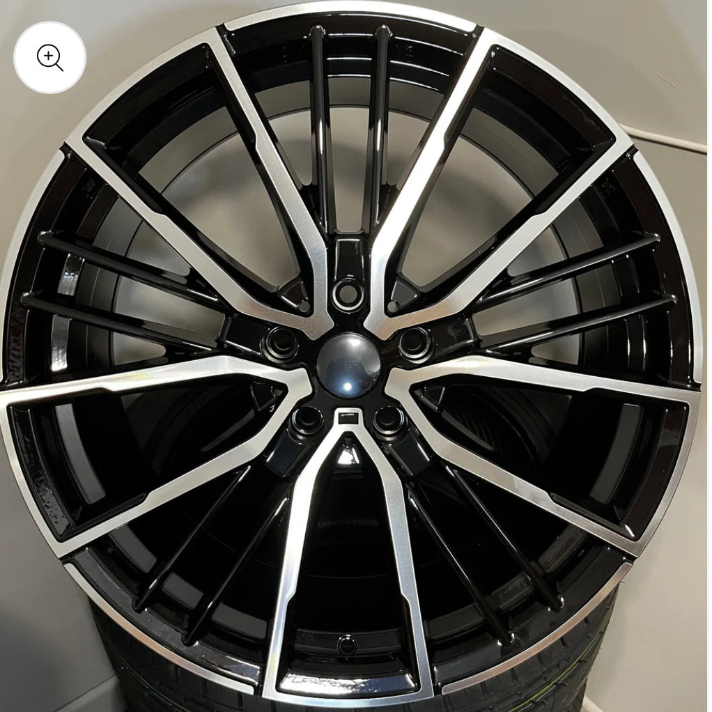 BMW 356 19X8.5 5X120 BLACK M/F