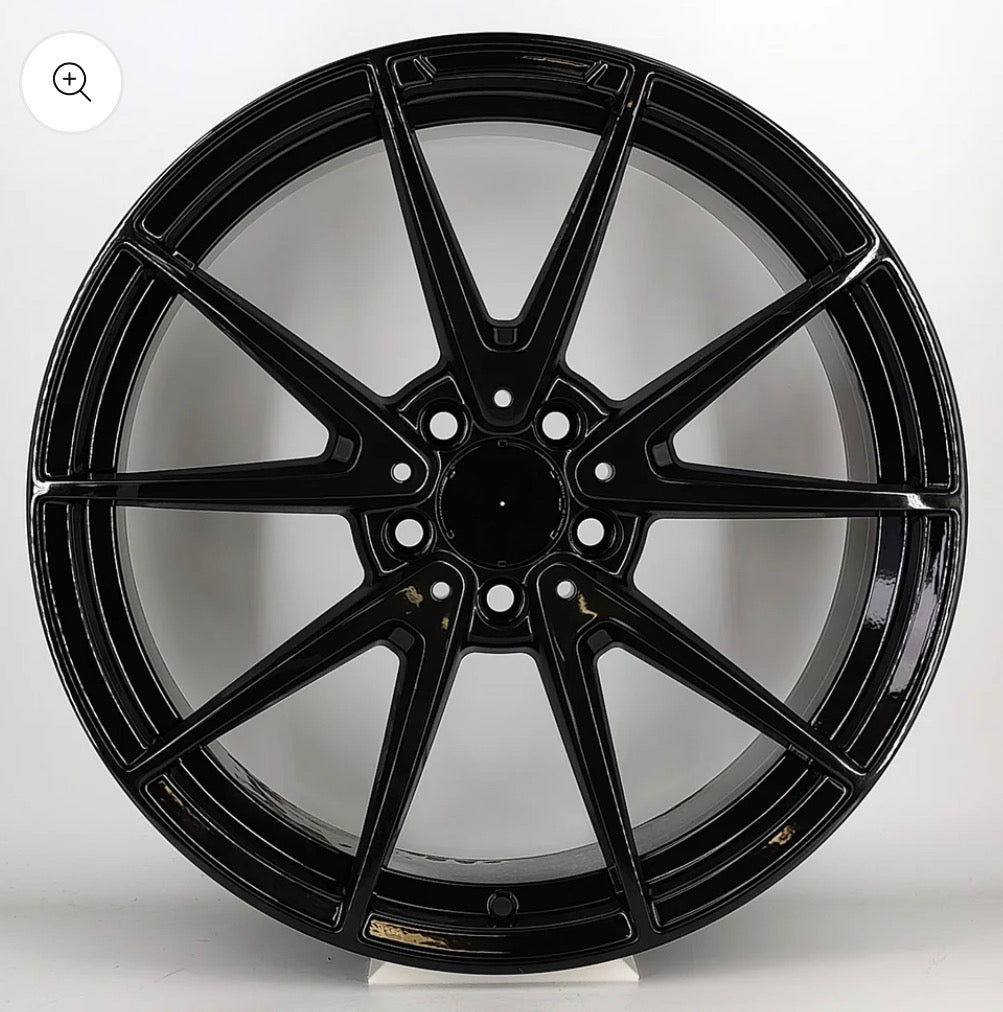 MERC 456 19X8.5 5X112 GLOSS BLACK
