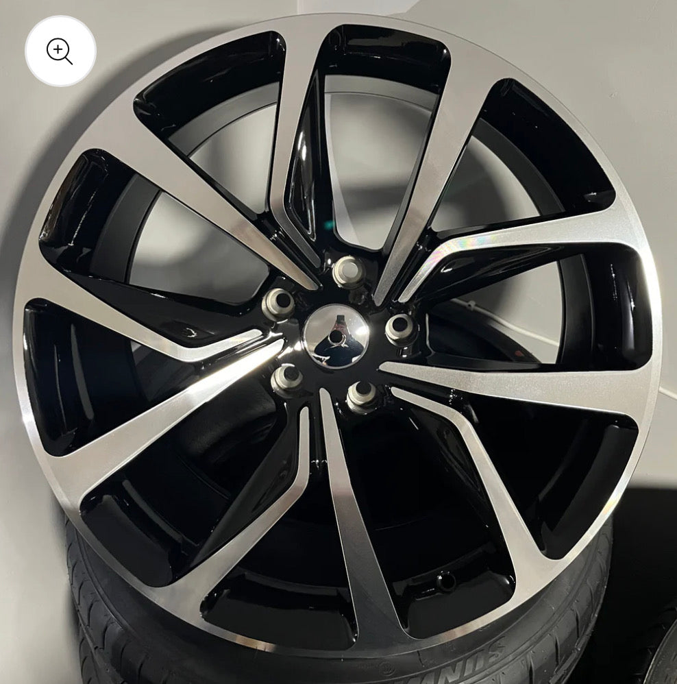 VAX 976 20X8.5 5X120 BLACK M/F (2008 TO 2017 PRE FACELIFT MODEL)