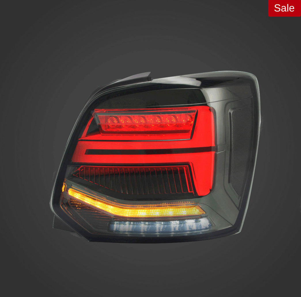 VW Polo MK5 Vland LED Aftermarket Tail Lights With Sequential Turn Signal