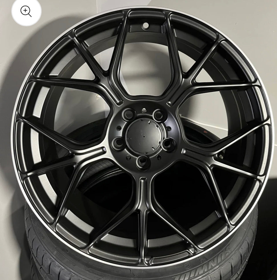 MERC 470 19X8.5F 5X112 SATIN/B M/F