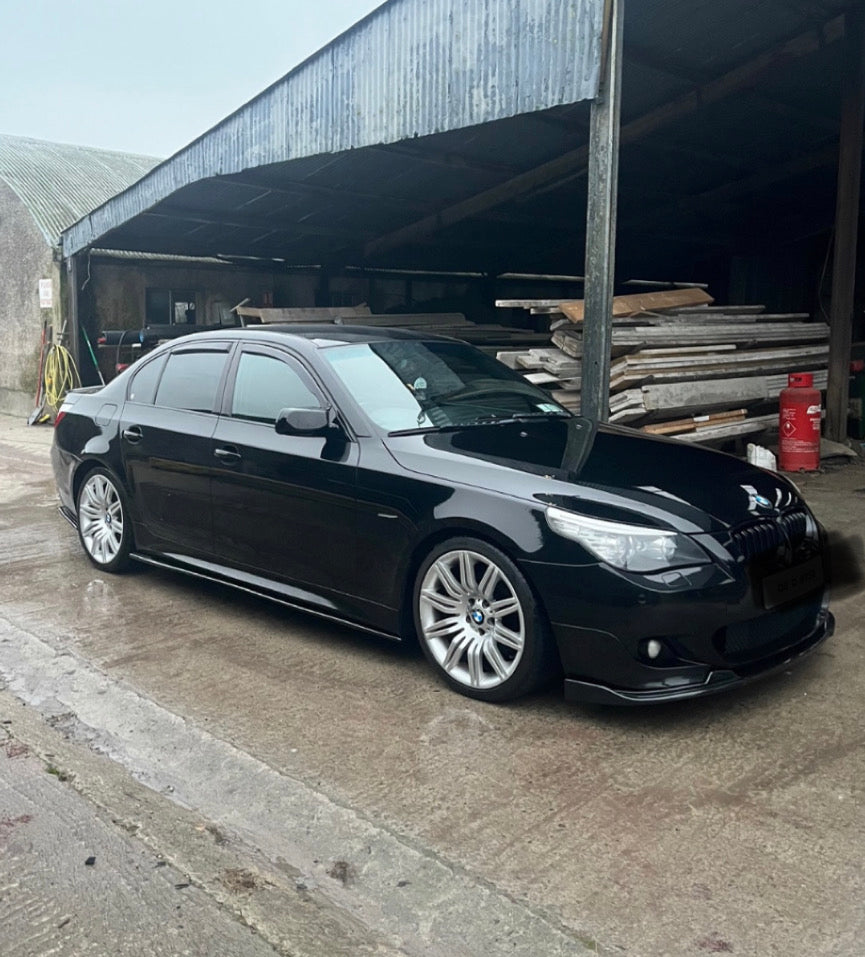 BMW E60 Front Splitter HM &SIDE EXTENSIONS