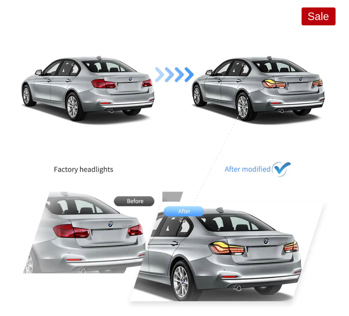 F30,F80 (2012-2019)Vland OLED Tail Lights With Dynamic Welcome Lighting (GTS Style)
