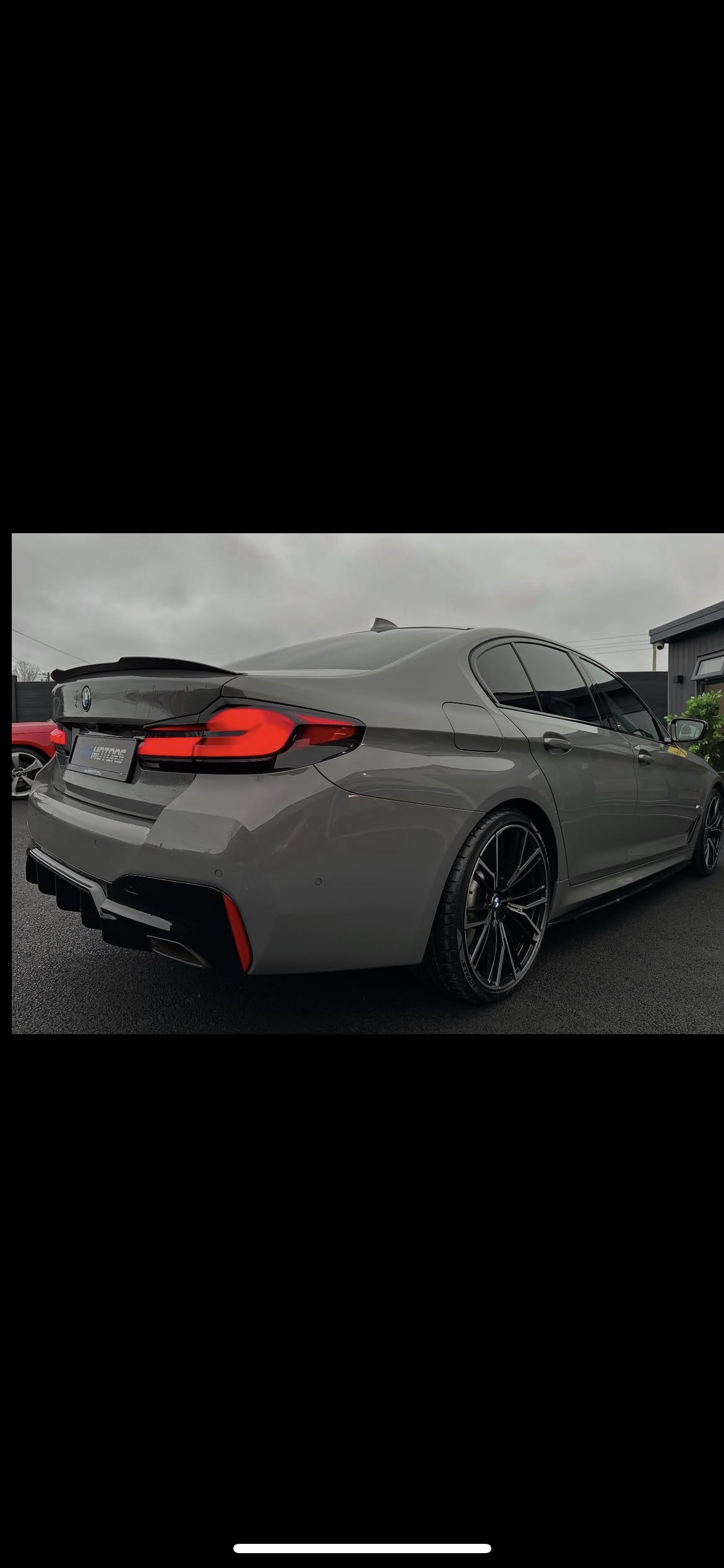 BMW 5 SERIES G30 LCI 2020 + M5 LOOK REAR DIFFUSER