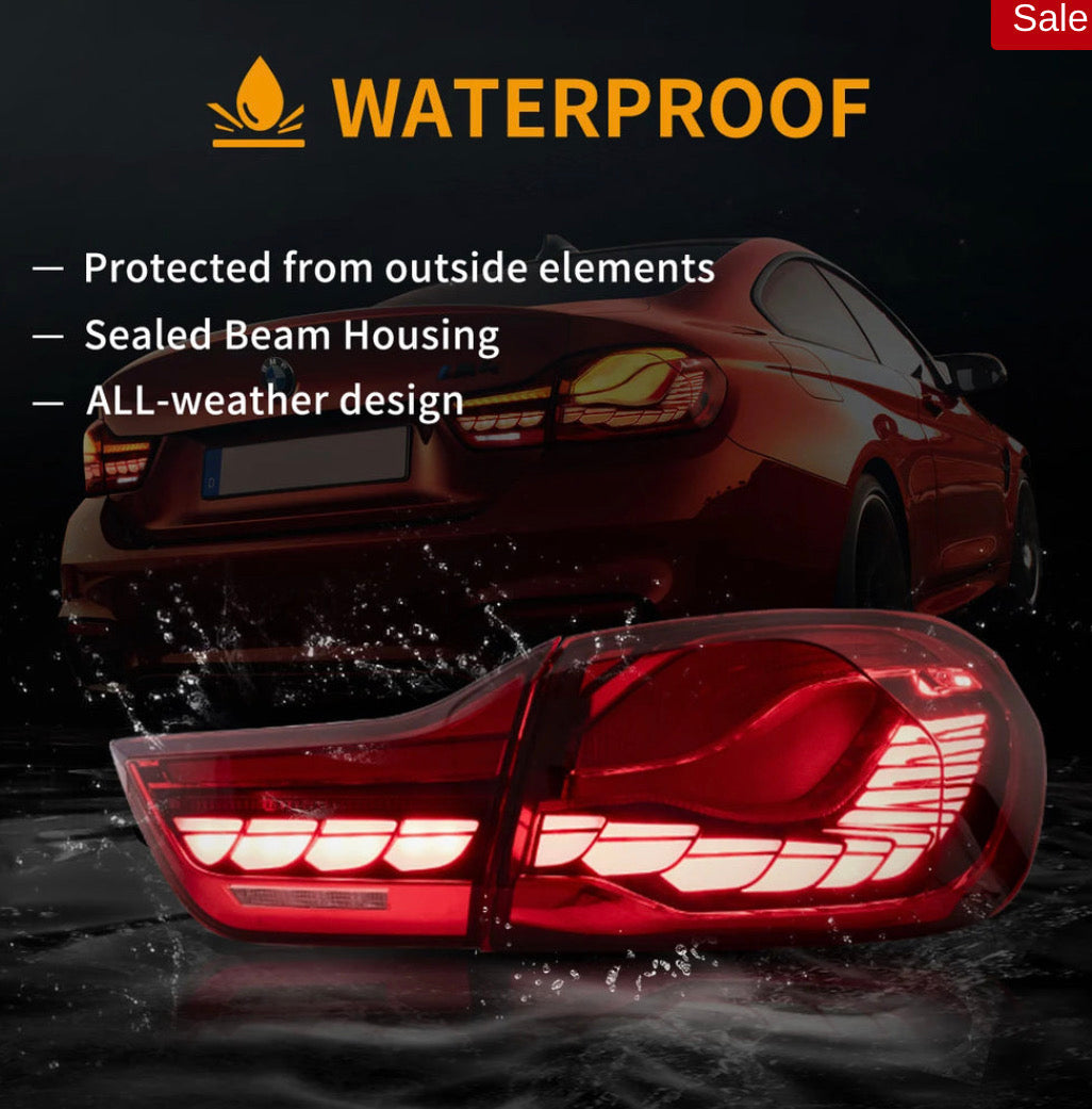 BMW 4 Series F32 F33 F36 / M4 F82 F83 (2014-2020)Vland LED Tail Lights With GTS Style
