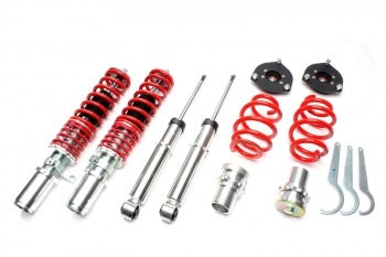 TA TECHNIX EXTRA LOW EVO COILOVERS ADJUSTABLE SUSPENSION KIT NEW