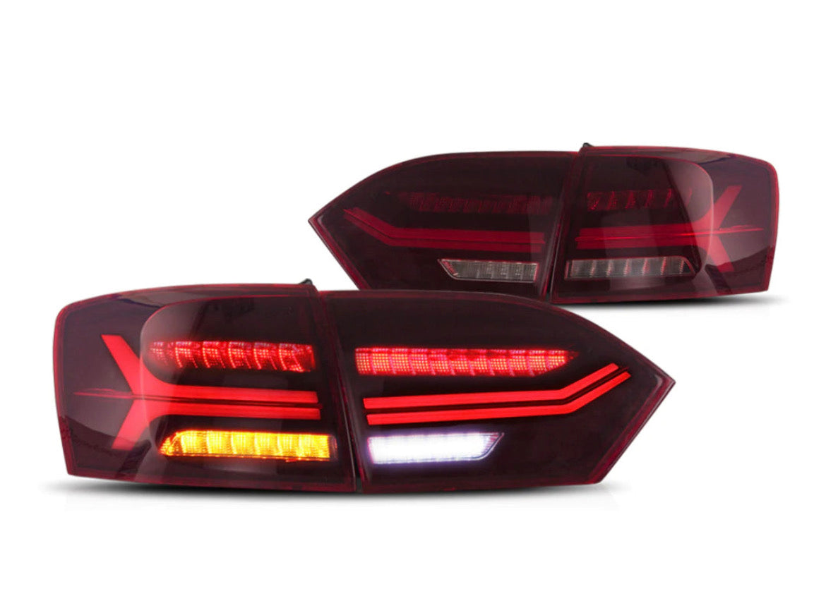 VW Jetta MK6 Vland LED Aftermarket Tail Lights With Sequential Turn Signal