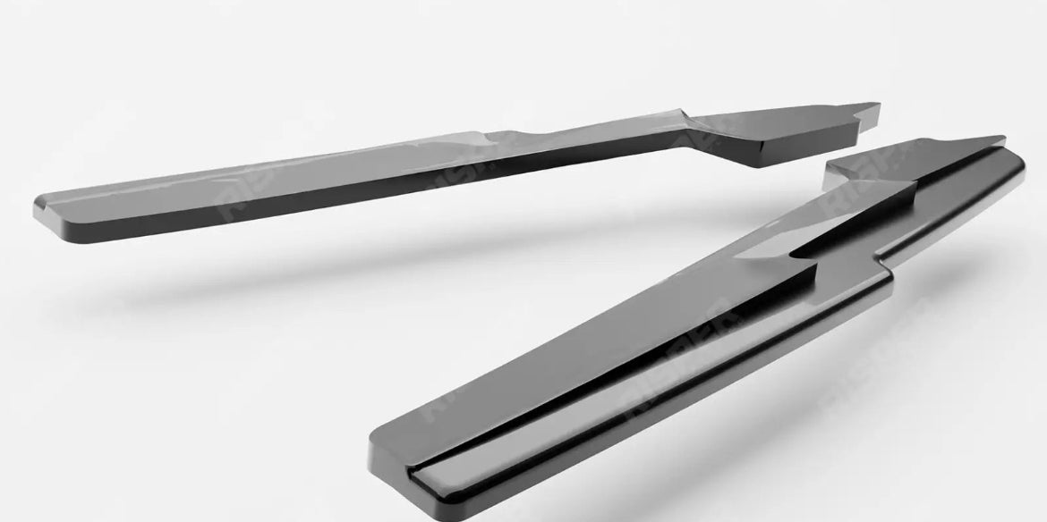 AUDI S6 C8 (SEDAN-AVANT) 2019+ REAR SIDE SPLITTERS