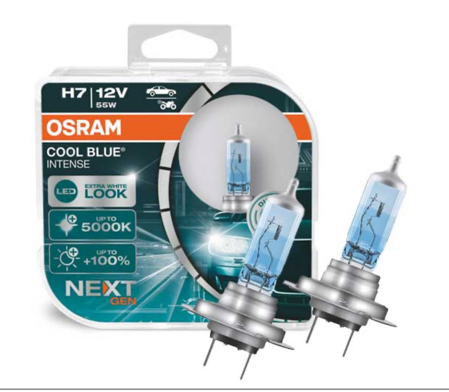 Osram H7 Cool Blue Extra White Bulbs