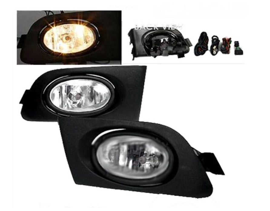 Esuse Fog Lights Chrome (Civic 01-02 2dr)