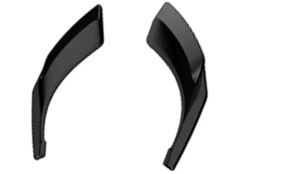 VW TIGUAN R-LINE 2020-2024 REAR SIDE SPLITTERS IN GLOSS BLACK