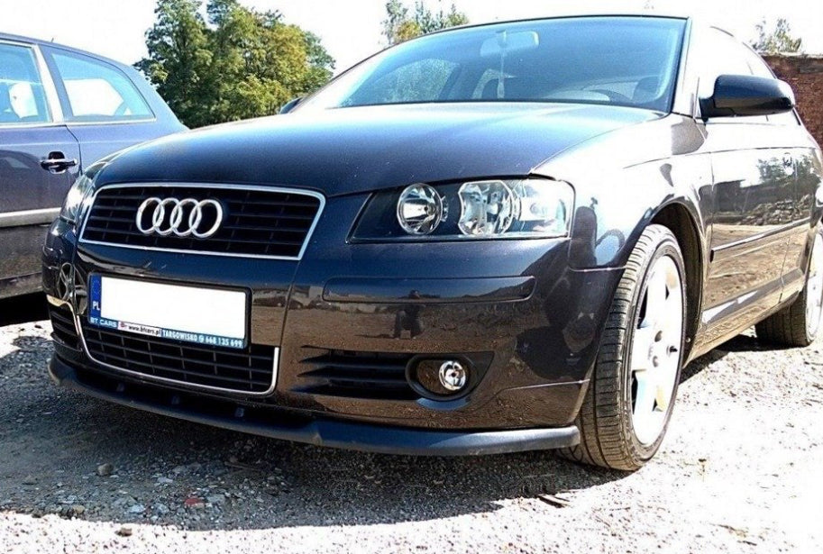 Maxton Design Audi A3 03–05 SE Front Lip – Gloss Black
