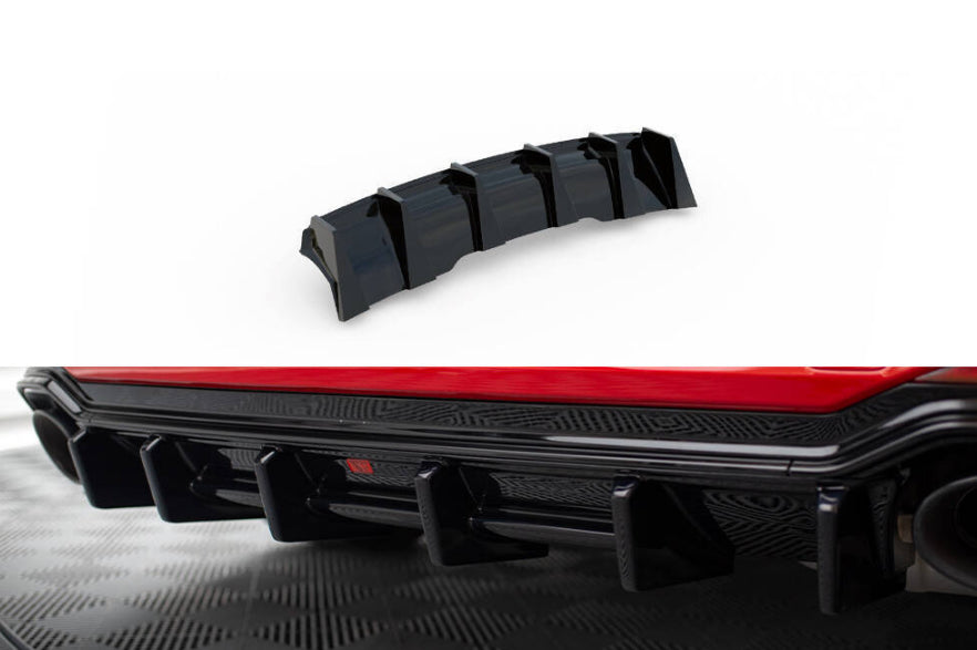 Maxton Design Audi A4 B9 RS4 Avant Diffuser Add On – Gloss Black