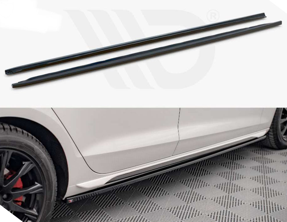 Side Skirts Diffusers Audi A4 B9 Facelift