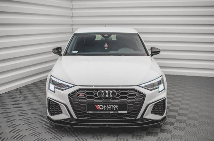 Maxton Design Audi A3 8Y Saloon Front Splitter – Gloss