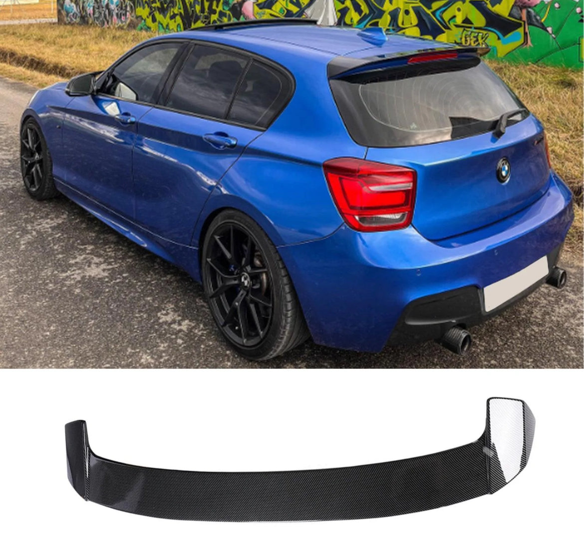 BMW 1 SERIES F20 2011-2018 CARBON LOOK REAR BOOT SPOILER