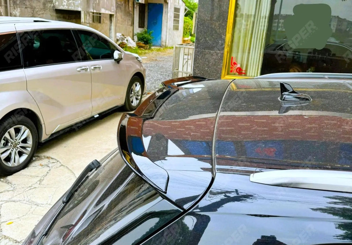 AUDI Q7 S-LINE 2016+ UPPER REAR SPOILER IN GLOSS BLACK