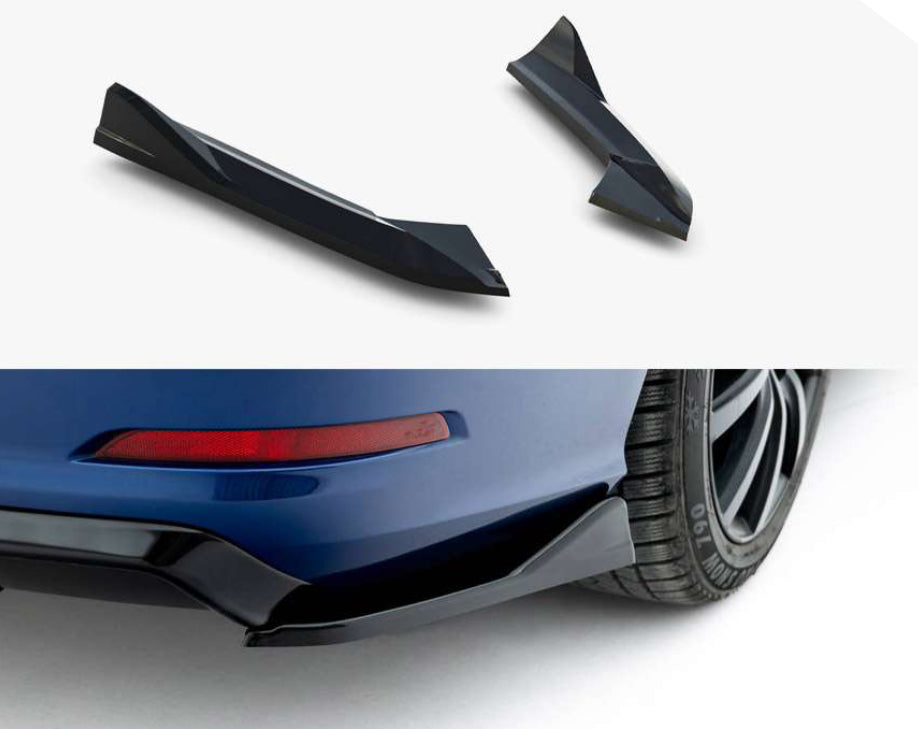 Rear Side Splitters Audi A3 Sedan 8V