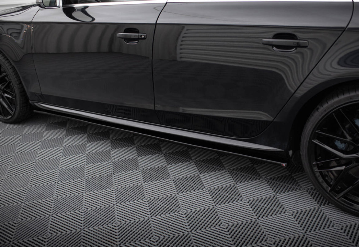 SIDE SKIRTS DIFFUSERS V.1 AUDI S4 / A4 / A4 S-LINE B8 / B8 FL