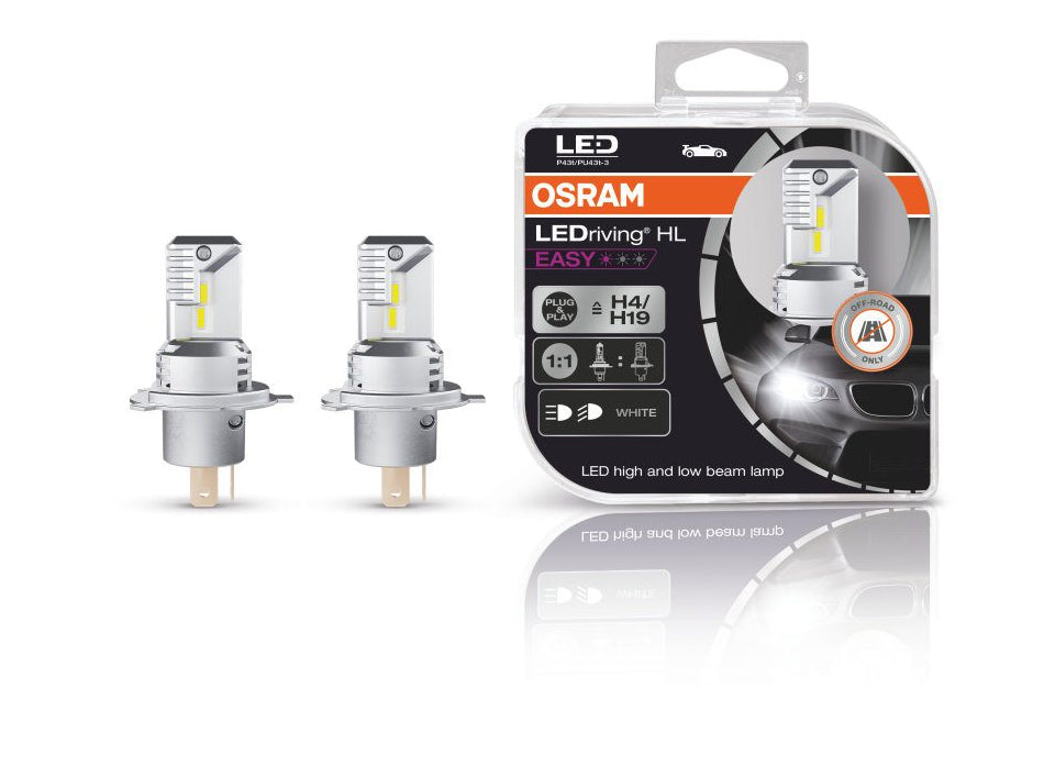 OSRAM Direct Fit LED Driving Bulbs H4/H19