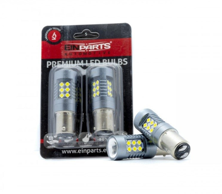 EPL294 P21/5W Twin Pin 24 SMD 3030 WHITE CANBUS – 2 pcs