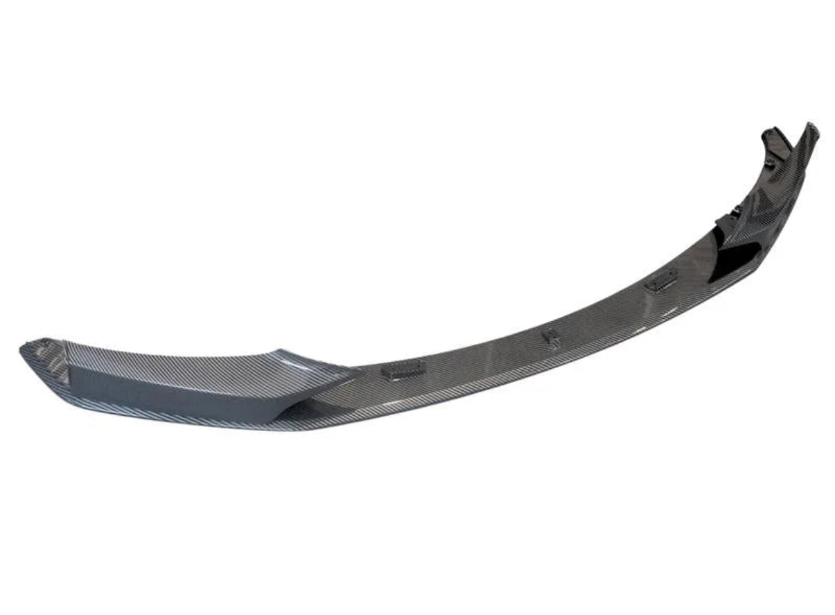 BMW 1 SERIES F20 M SPORT PRE LCI 2012-2015 FRONT SPLITTER IN CARBON LOOK