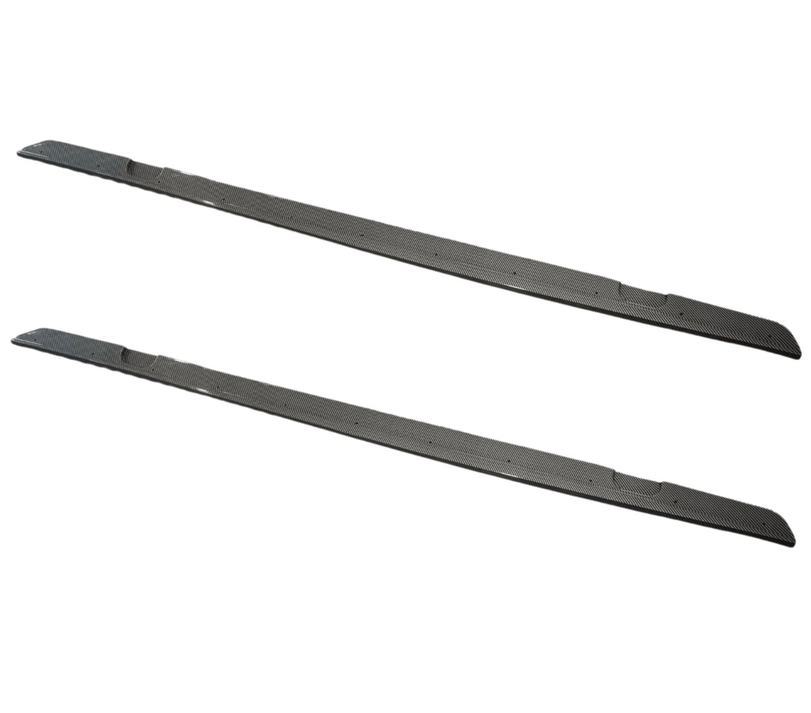 BMW 2 SERIES F22 M SPORT 2014-2021 SIDE SKIRT SPLITTERS IN CARBON LOOK