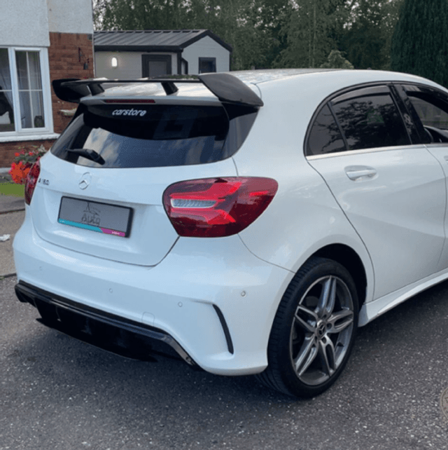 A CLASS W176 2013 – 2018 “A45 STYLE” REAR SPOILER