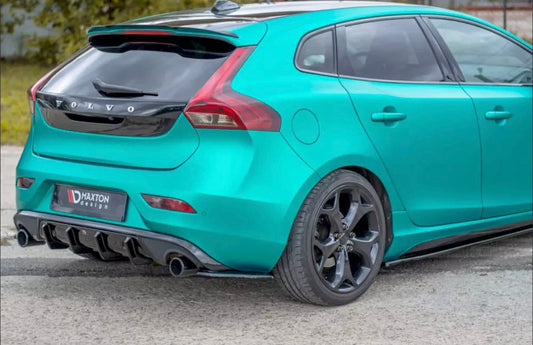 REAR SIDE SPLITTERS VOLVO V40 R-DESIGN (2012-2019)