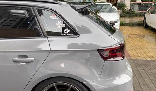 AUDI A3 (8V) HATCH 'S3 RS3 LOOK' REAR SPOILER IN GLOSS BLACK
