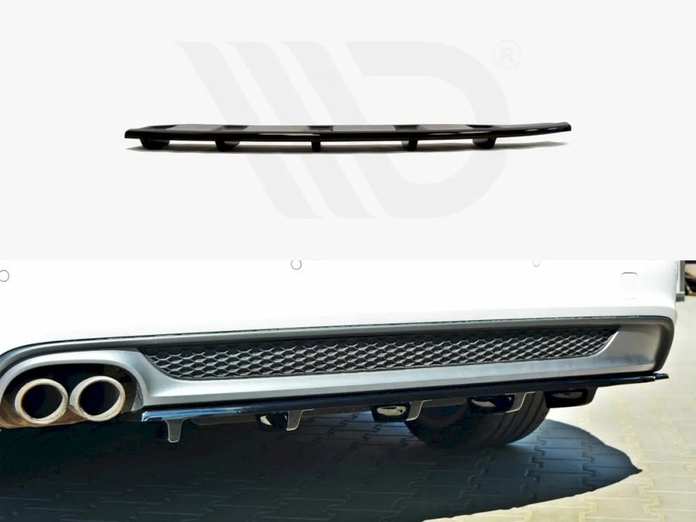 CENTRAL REAR SPLITTER AUDI A6 C7 SLINE AVANT (2011-2014)