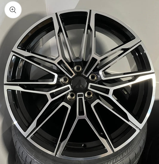 BMW 871 19X8.5F 5X112 BLACK M/F