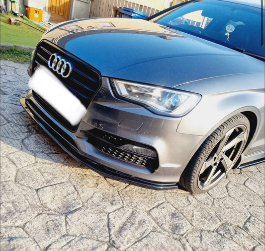 FRONT SPLITTER AUDI S3 / A3 S-LINE 8V SEDAN(2013-2016)