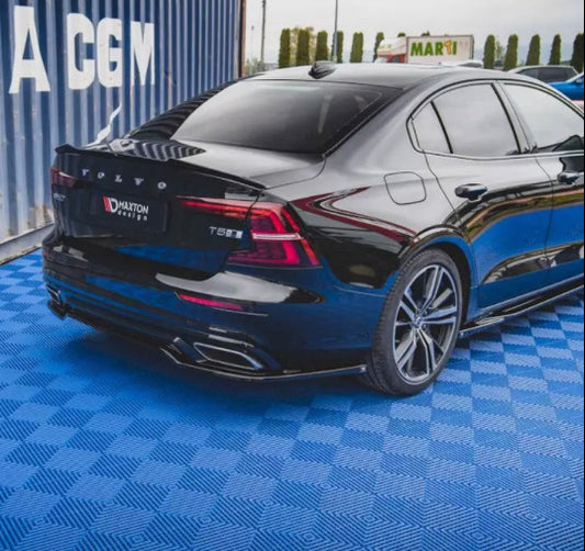 CENTRAL REAR SPLITTER VOLVO S60 R-DESIGN MK3 (2018+