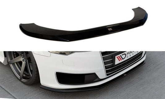 Audi A6 ULTRA C7 Yrs 11-on MAXTON Front Bumper Lip Spoiler Splitter