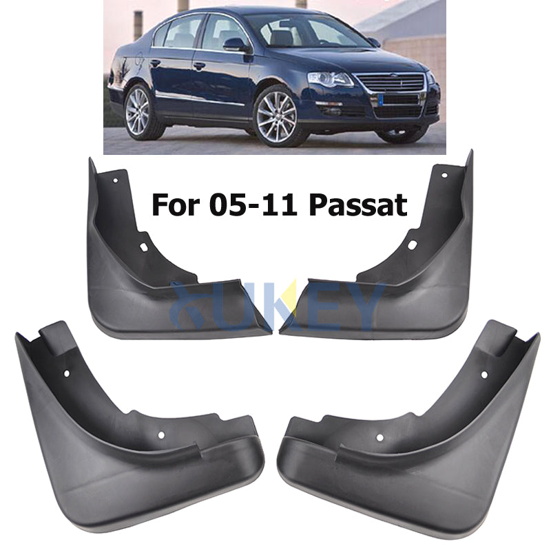 VW Passat B6 Yrs 05-10 4pc Set Fitted Moulded Mudflaps