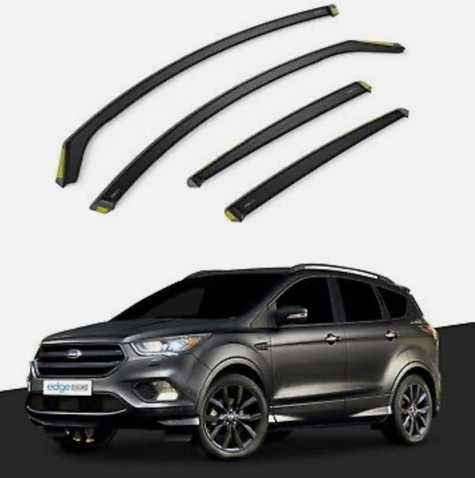 Ford Kuga MK2 2012-2019 5 Door SUV Wind Deflectors 4pc Tinted