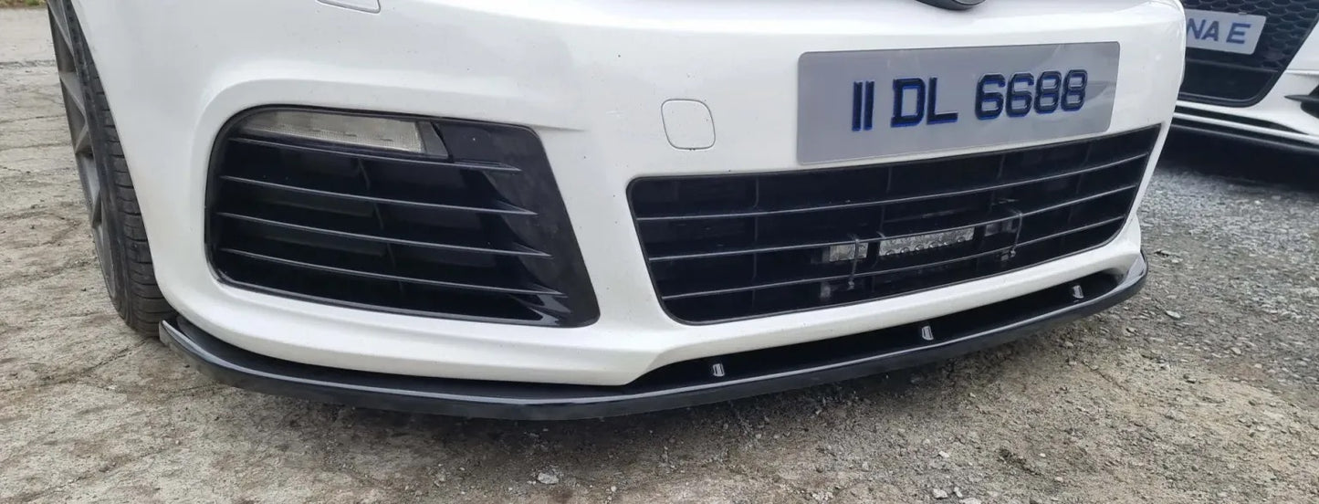 VW GOLF MK6 R20 BUMPER FRONT SPLITTER