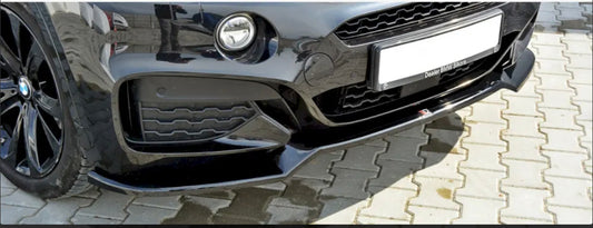 FRONT SPLITTER V.1 BMW X6 F16 M SPORT (2014-2019)