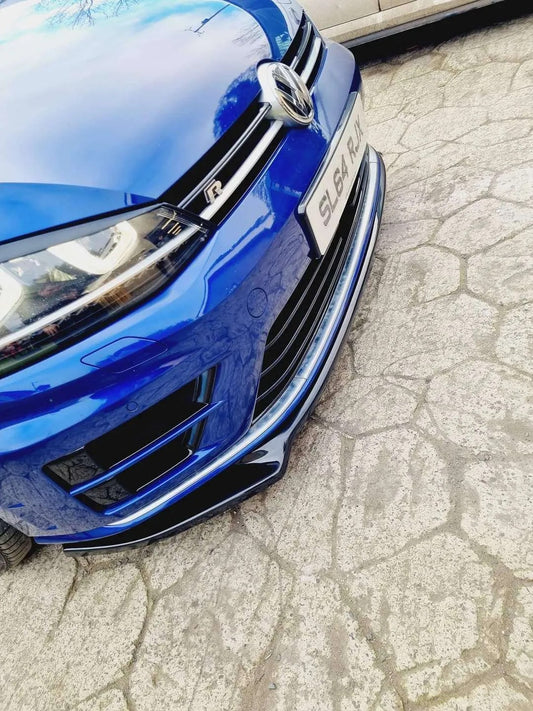 VW Golf MK7 R Front Splitter