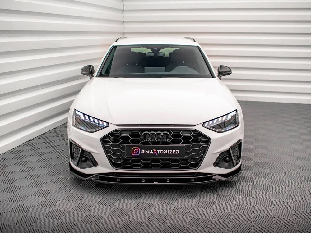 FRONT SPLITTER V.1 AUDI A4 S-LINE / S4 B9 FACELIFT (2019-)